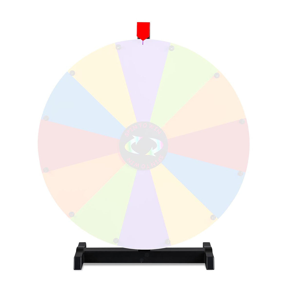 WinSpin Tabletop Stand for Prize Wheel, H-Shape Base