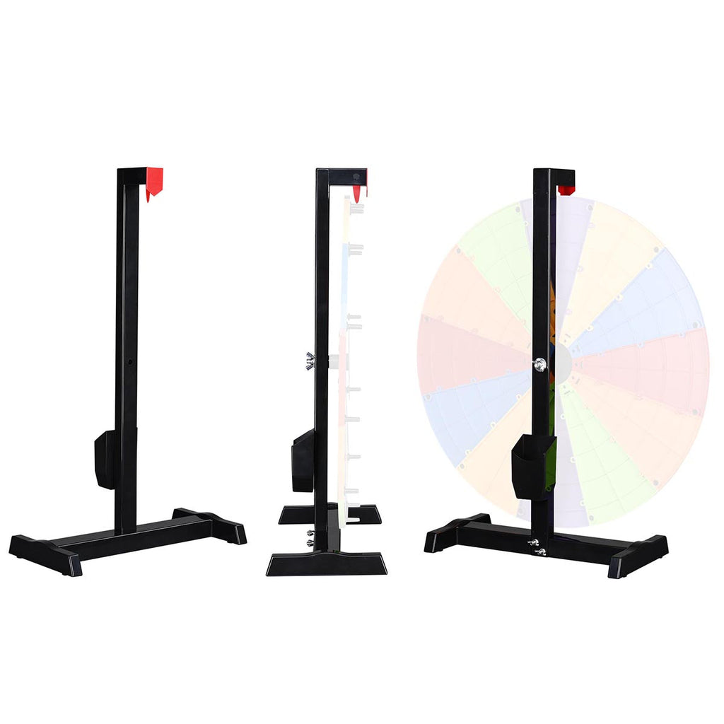 WinSpin Tabletop Stand for Prize Wheel, H-Shape Base