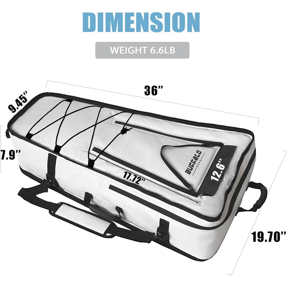 36'' Kayak Fish Cooler Bag With Shoulder Strap - PhishStones Products