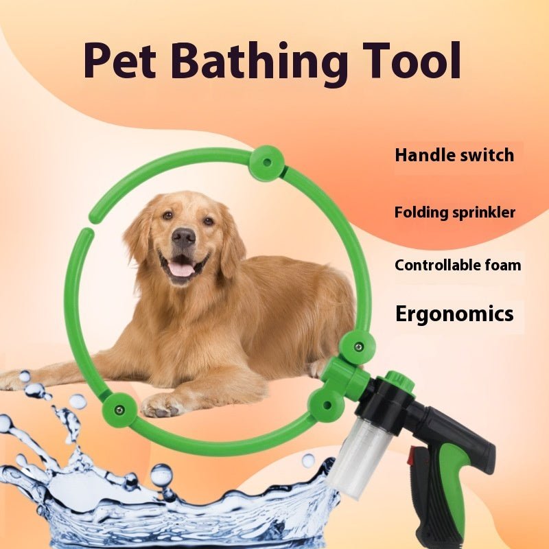 360 Degree Cleaning Foldable Portable Pet Shower - PhishStones Products