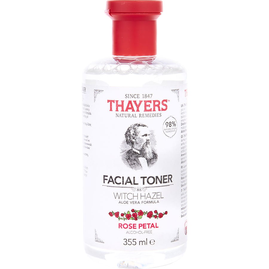 Alcohol-free Witch Hazel Facial Toner - Rose Petal --354ml/12oz