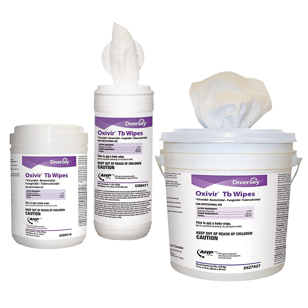 Oxivir® Tb Surface Disinfectant Cleaner Wipes, 60 ct. DVO5388471