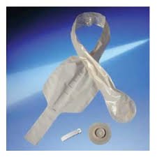 Assura® Opaque Ileostomy Pouch, Blue Match 2837