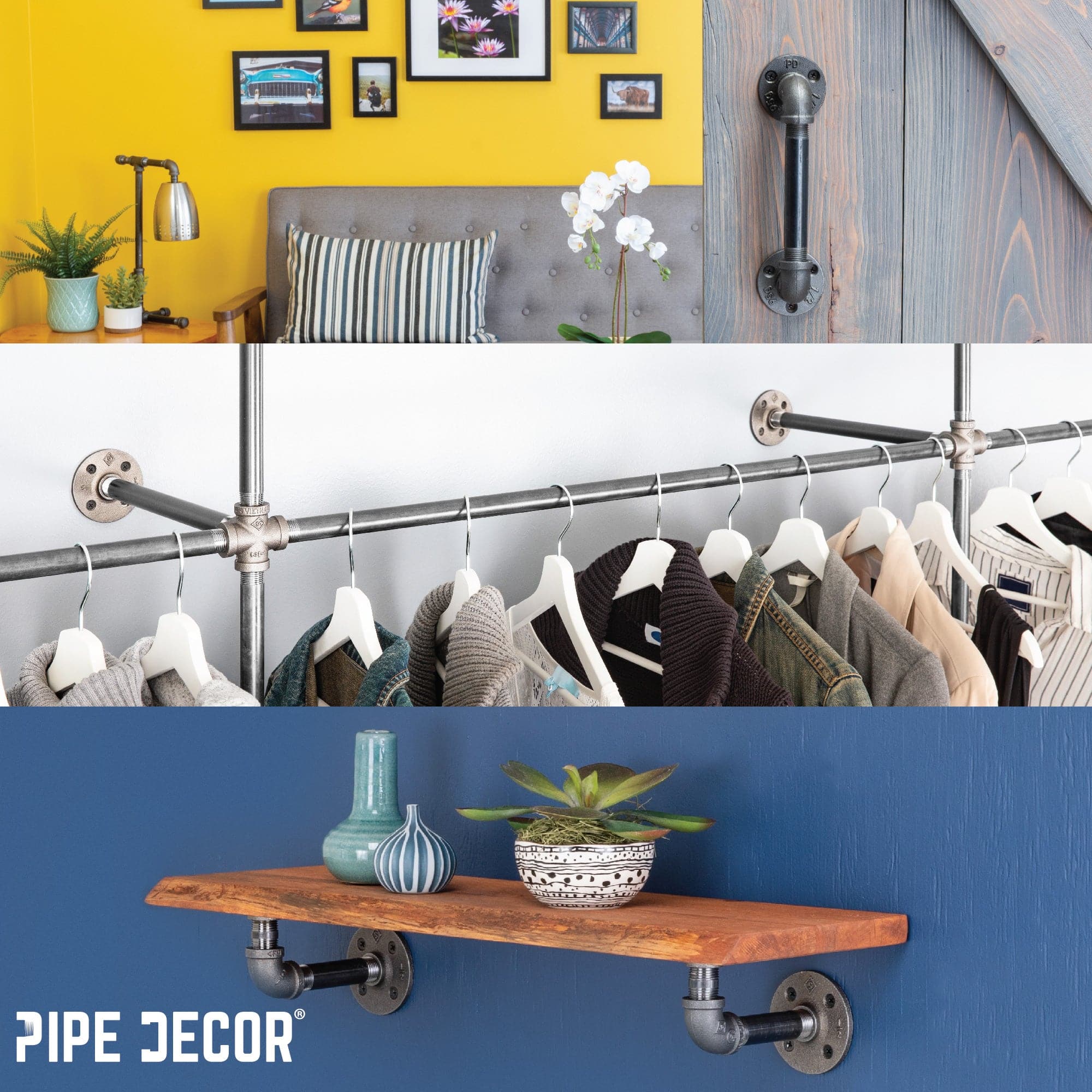 1 in. x 24 in. Black Pipe