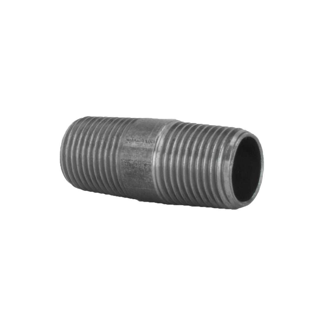 1 in. x 2 in. Black Pipe