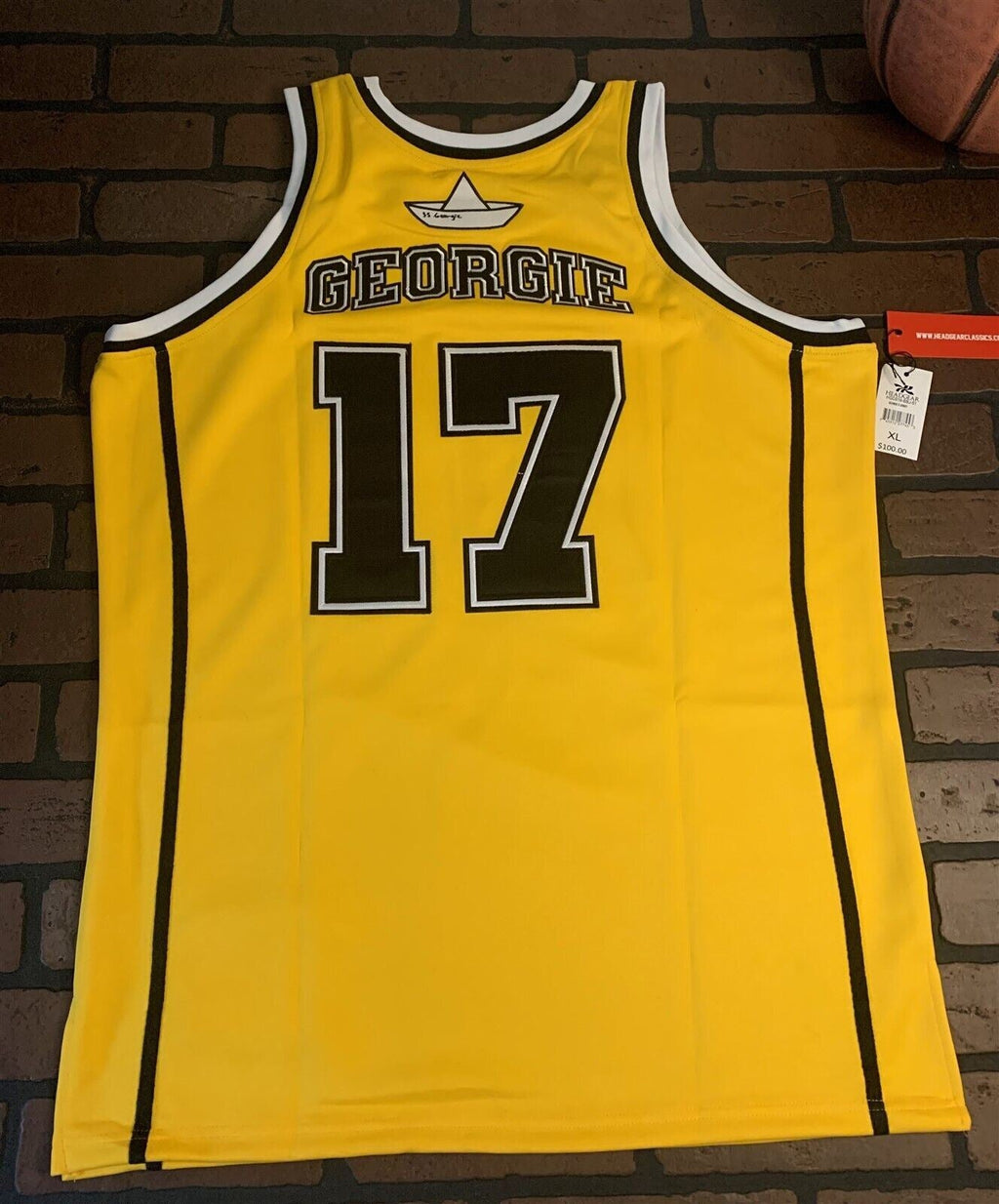 IT (GEORGIE) Headgear Classics Basketball Jersey ~Never Worn~ M L XL XXL