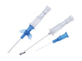 Peripheral IV Catheter Introcan Safety® 20 Gauge 1-1/4 Inch Polyurethane Straight Hub Non Blood Control Passive Safety - 4251644-02
