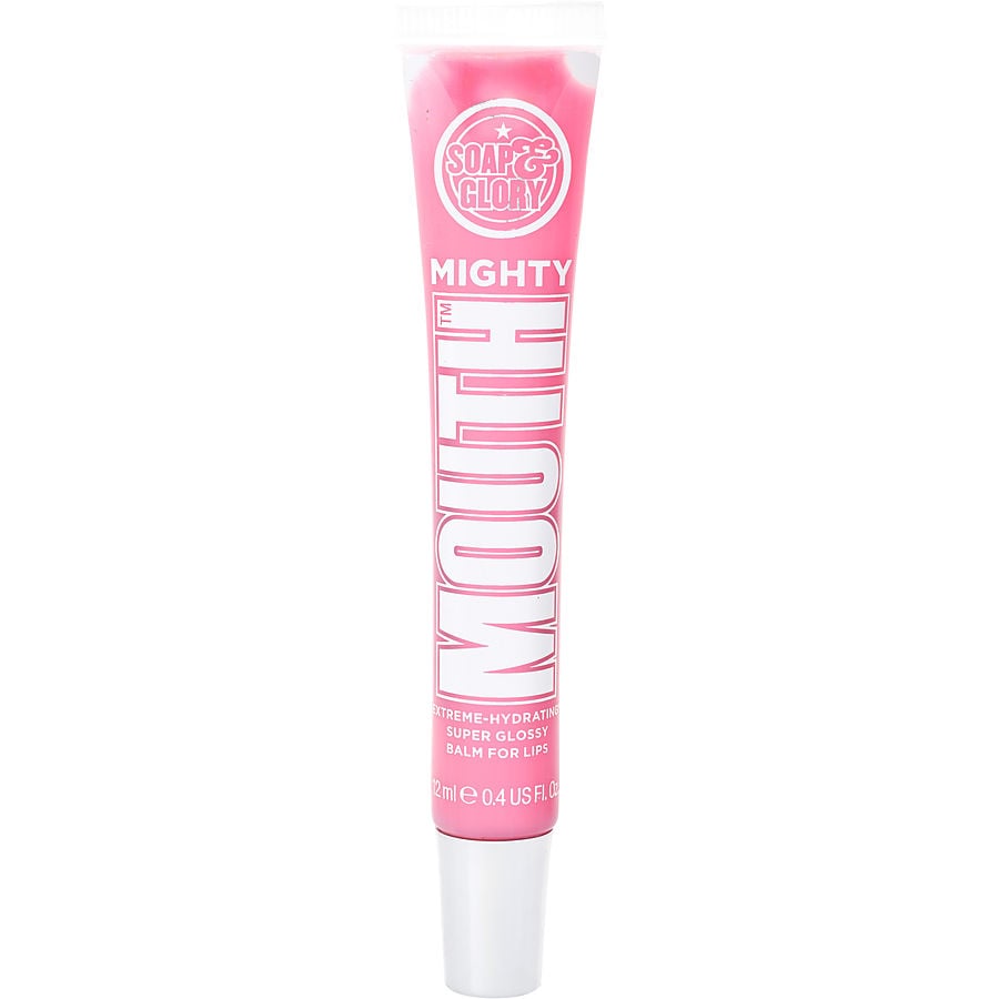 Soap & Glory Mighty Mouth Hydrating Lip Balm - # Naked Pink --11g/0.4oz0 By Soap & Glory