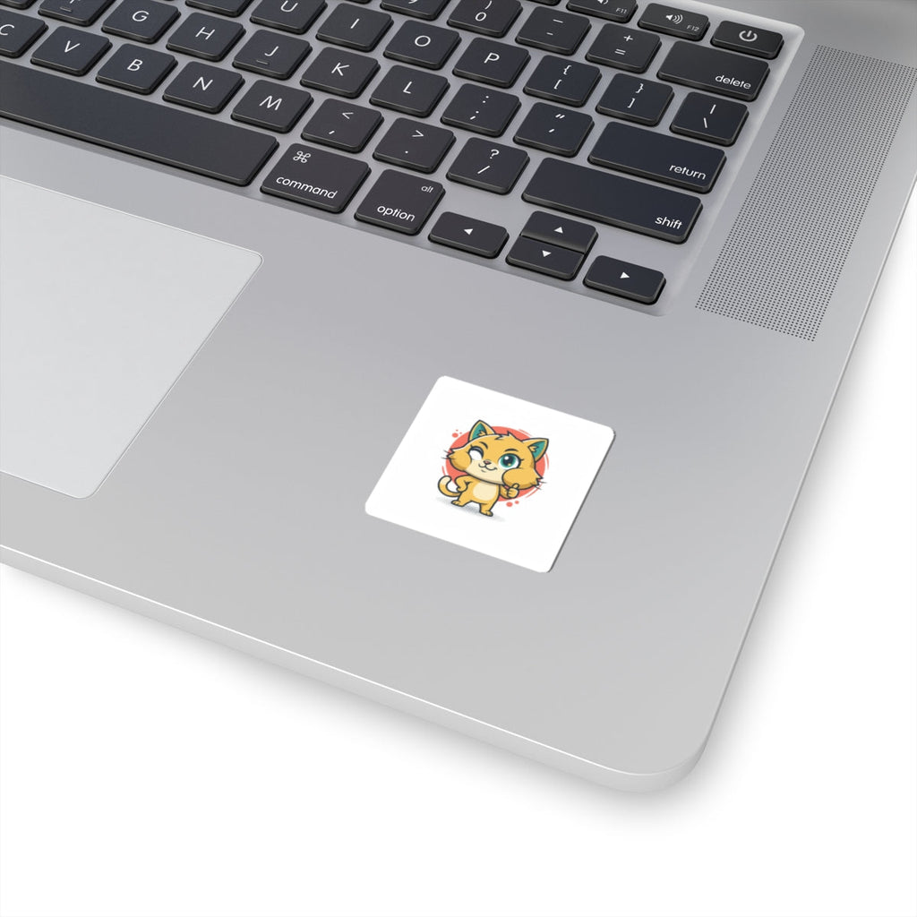 Cheeky Rodent Kitty Sticker | Rodent-Core, Quirky Animal Pride