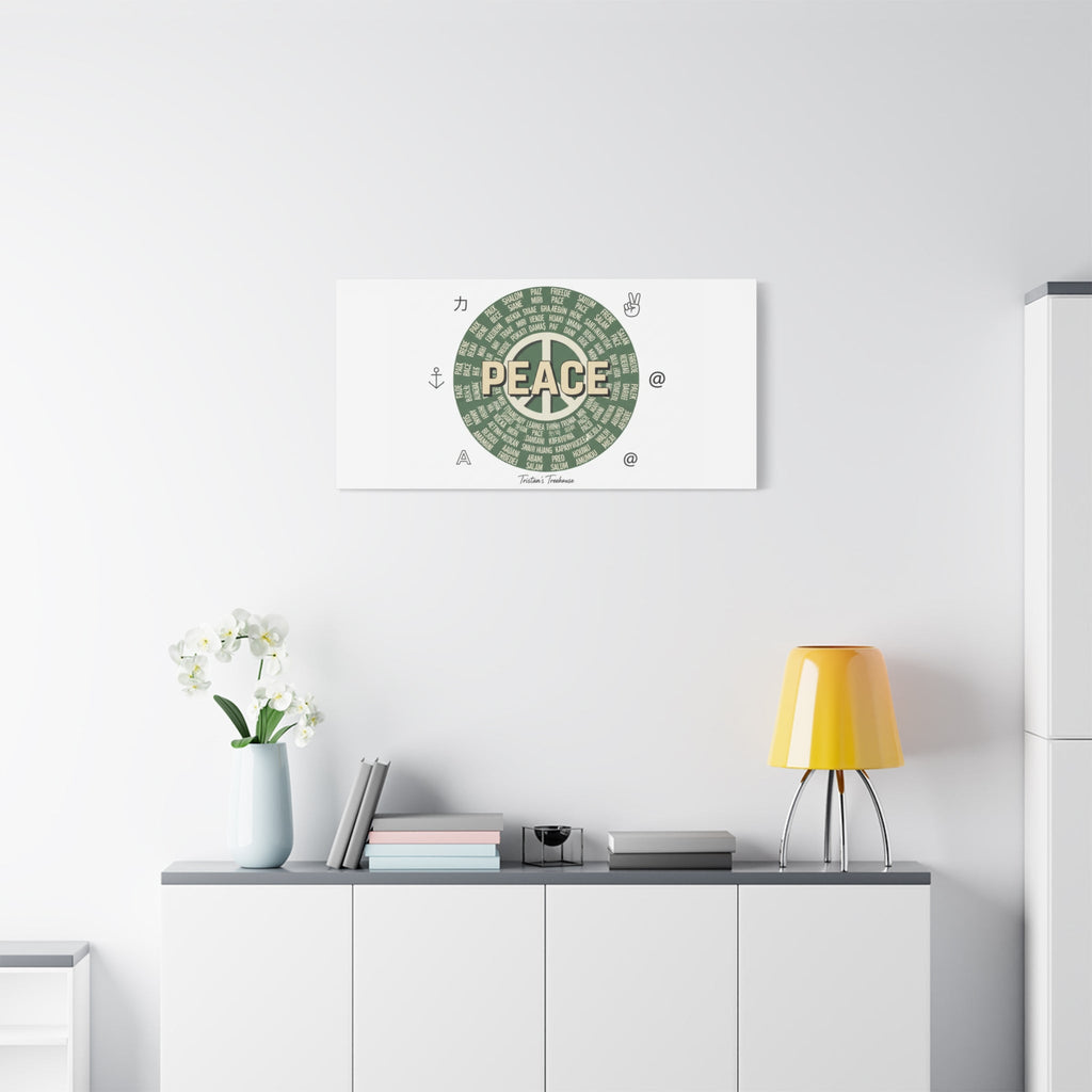 Peace doodle canvas | hand drawn sketch aesthetic, handwritten message