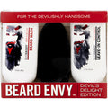 Beard Envy Devil's Delight Edition Set: Beard Wash + Leave-in Control + Boar Bristle Brush --2x88ml/3oz + Brush
