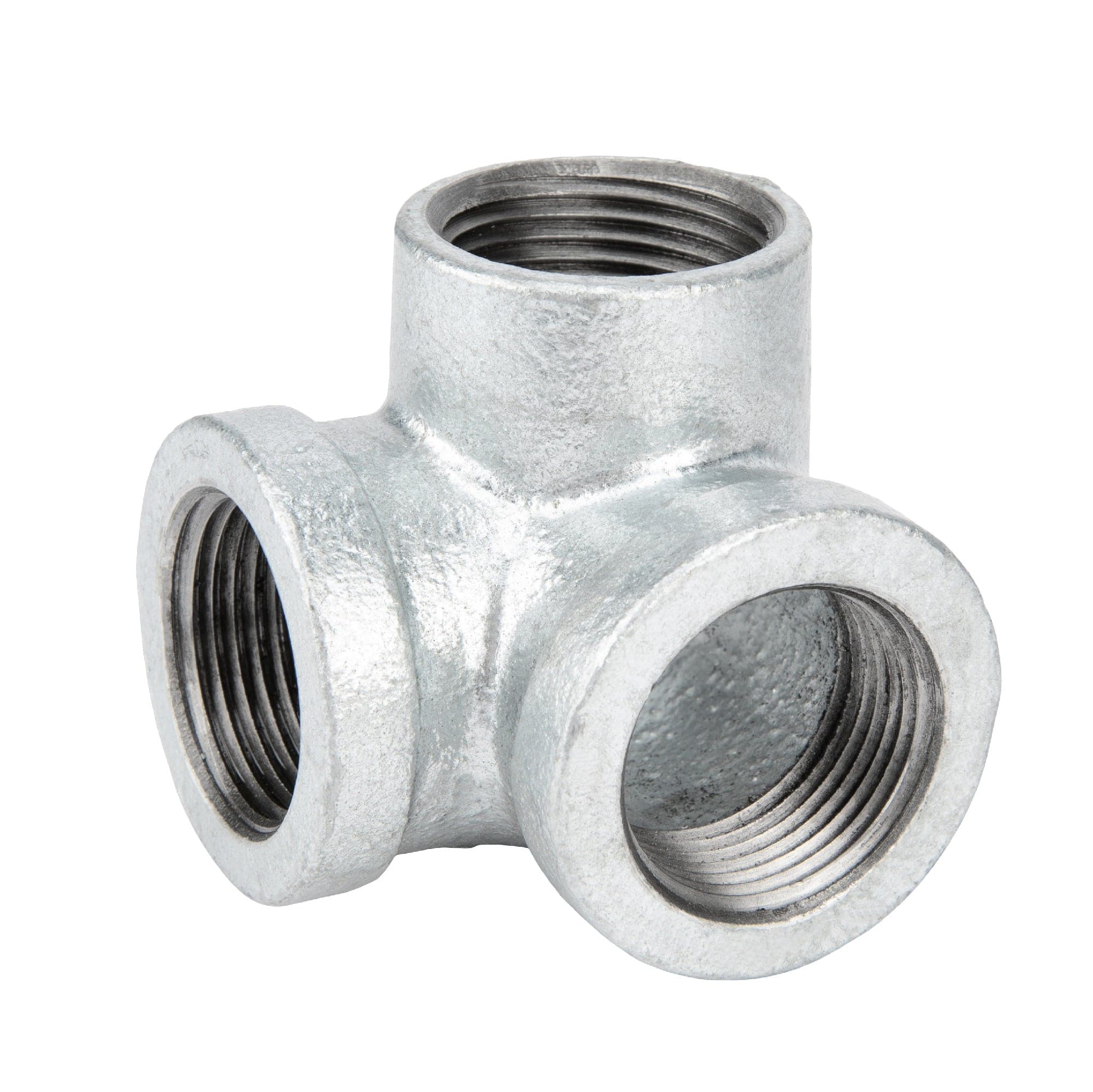 1 in. Galvanized Side Outlet Elbow