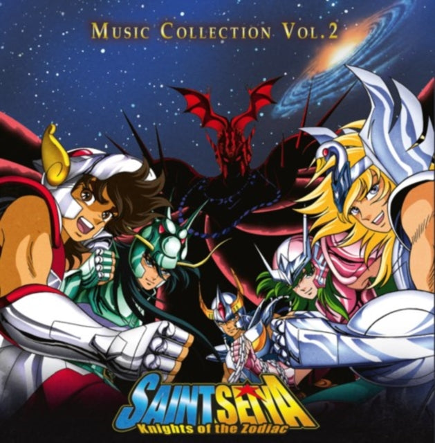 Seiji Yokoyama - Saint Seiya: Knights Of The Zodiac (Volume 2) Ost (Blue Marbled Vinyl/2LP) & Saint Seiya
