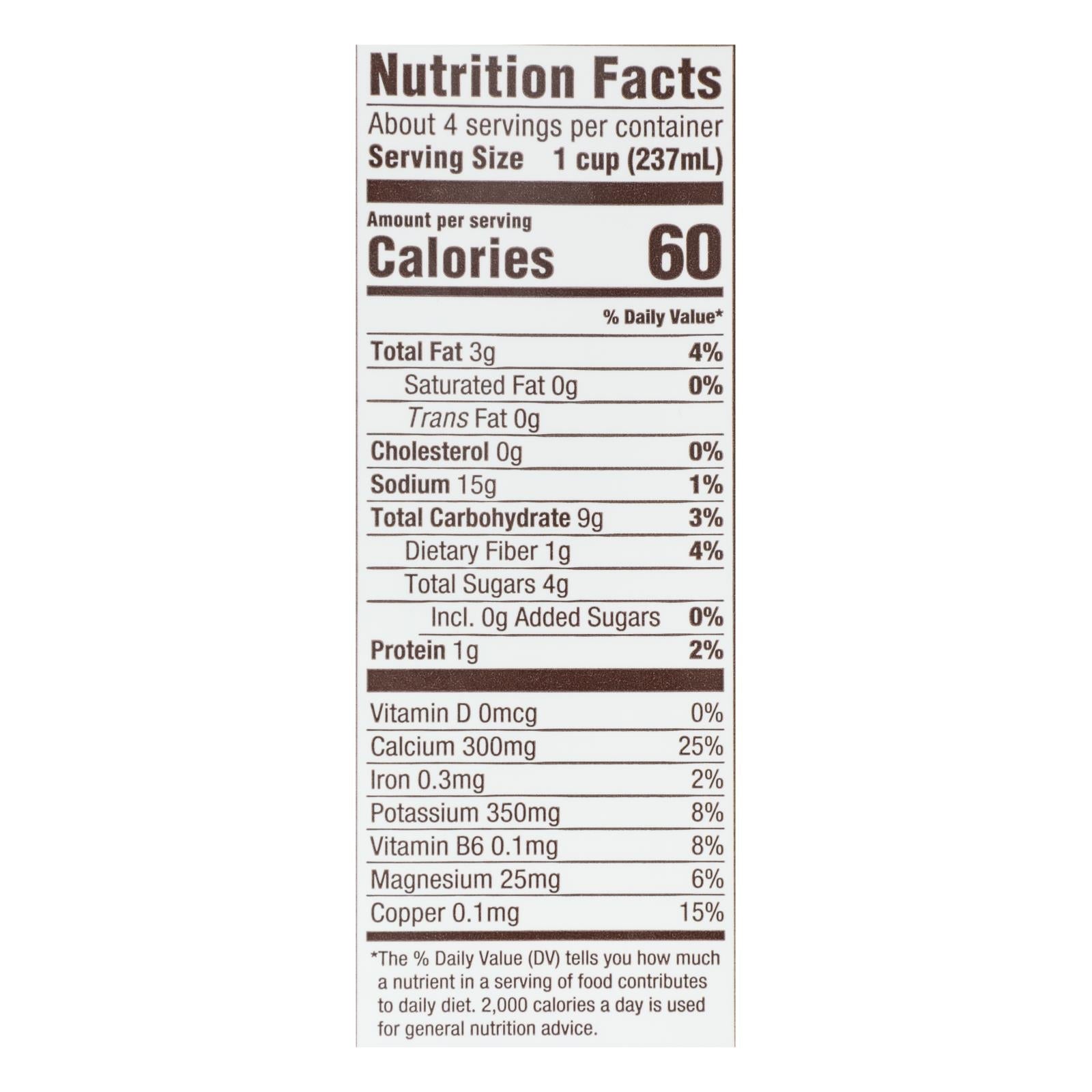 Mooala Organic Original Banana Milk, Case of 6, 32 Fluid Ounce