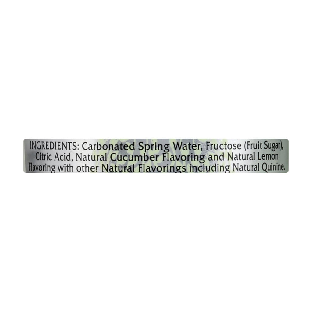 Fever-Tree Refreshingly Light Cucumber Tonic Water, Case of 6 Multipacks, 4 Count, 6.8 Fluid Ounce Bottles