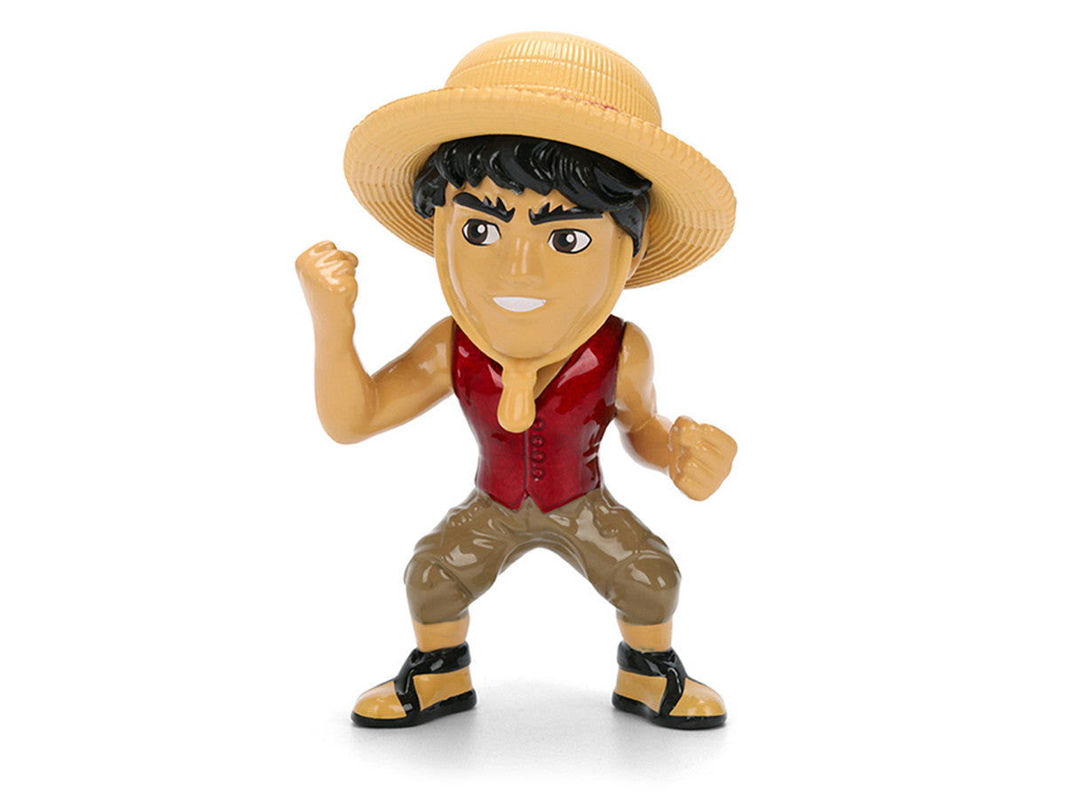 Set of 4 Diecast Figures "One Piece" (2023-Current) TV Series "Metalfigs" Series Diecast Models by Jada