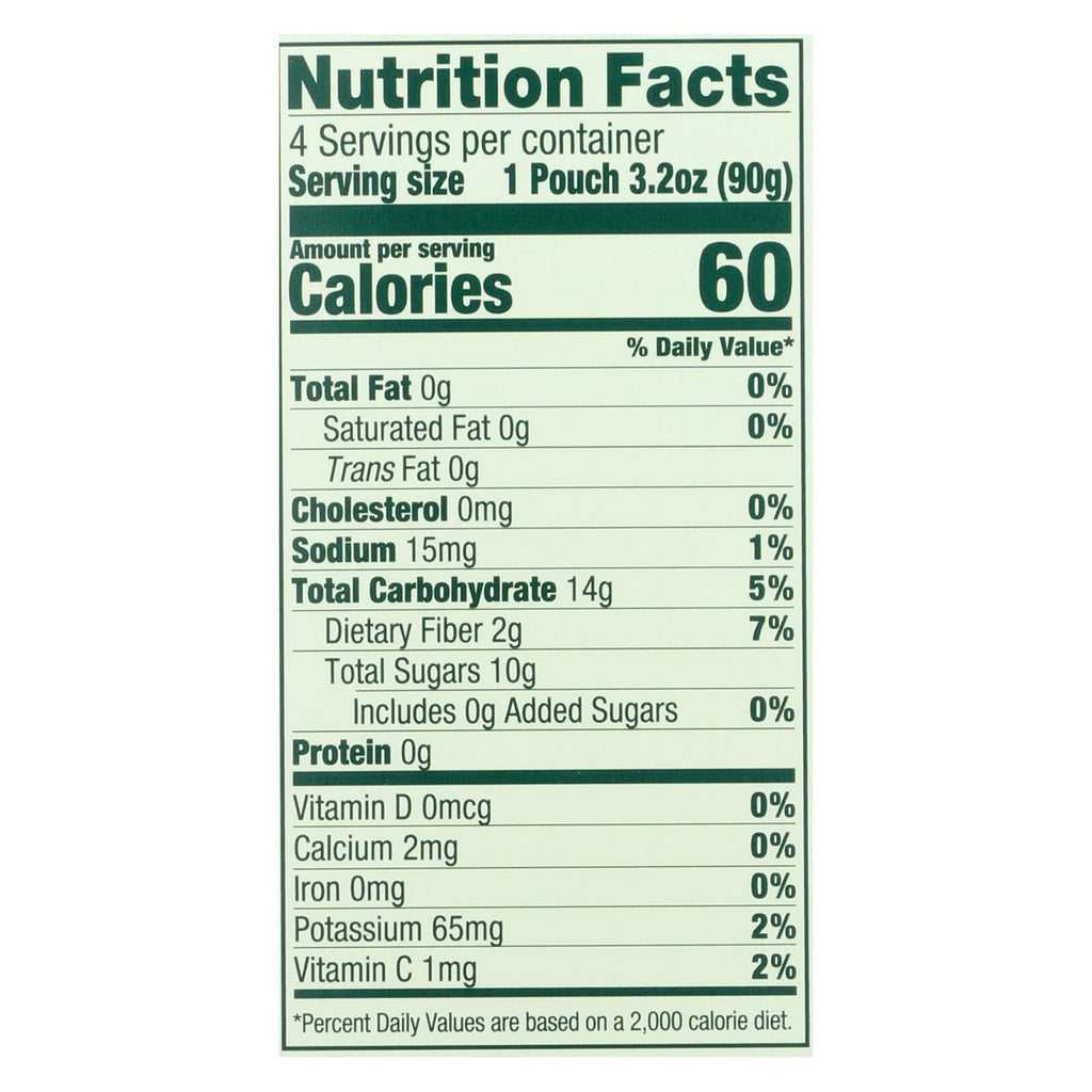 North Coast Organic Apple Sauce with Probiotics, Case of 6, 4 Count, 3.2 Ounce