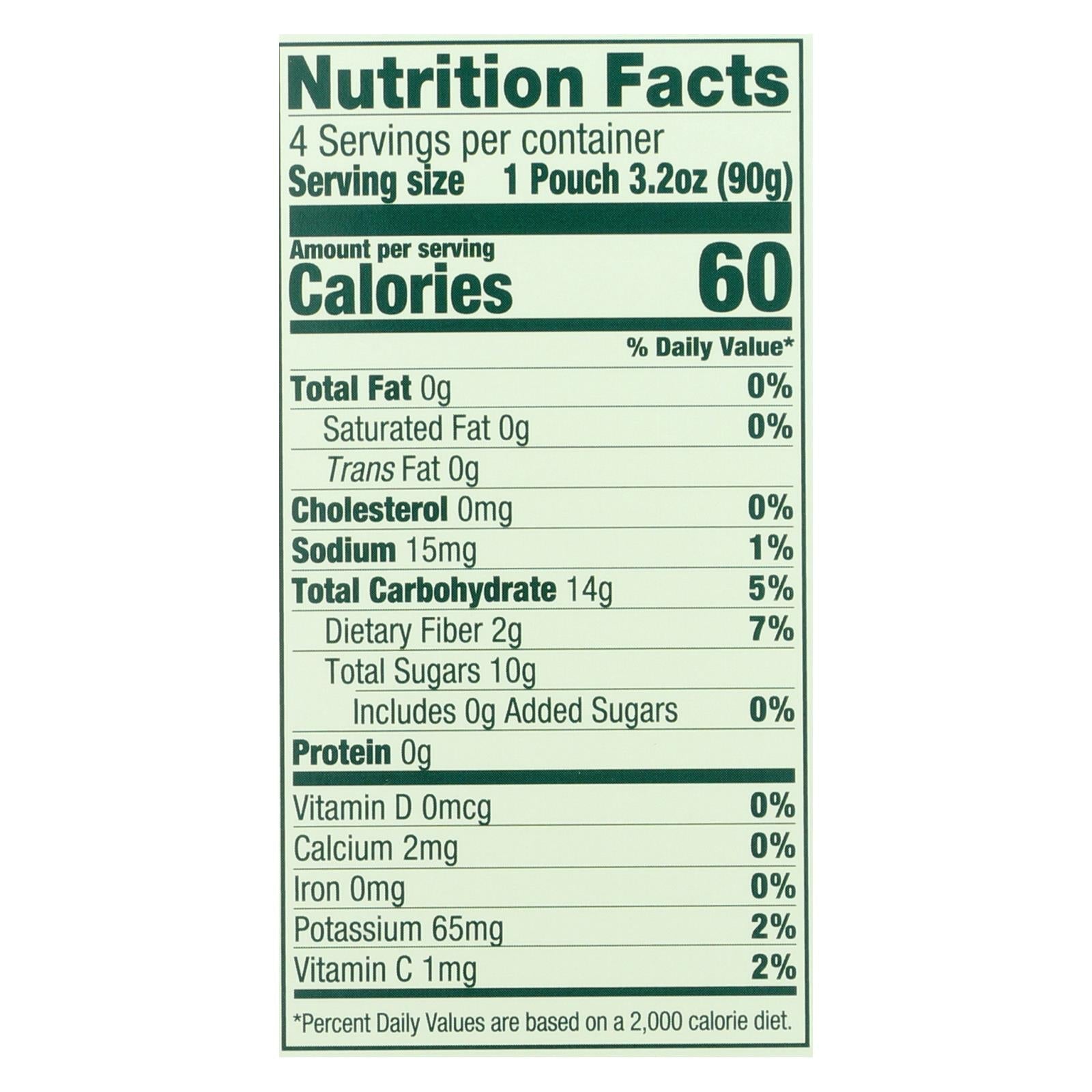 North Coast Organic Apple Sauce with Probiotics, Case of 6, 4 Count, 3.2 Ounce