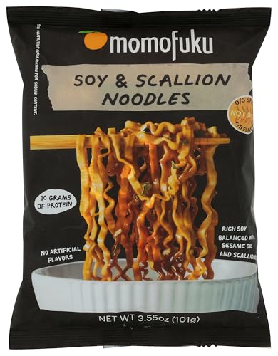 Momofuku Soy Scallion Noodles, Case of 12, 3.55 Ounce