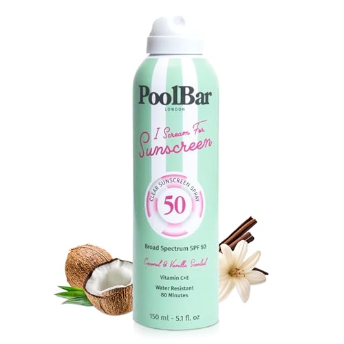 Poolbar SPF 50 Sunscreen Spray, 5.1 Ounce