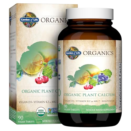 Garden of Life Organics Mykind Plant Calcium, 90 Tablets