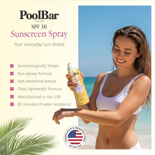 Poolbar SPF 30 Sunscreen Spray, 5.1 oz