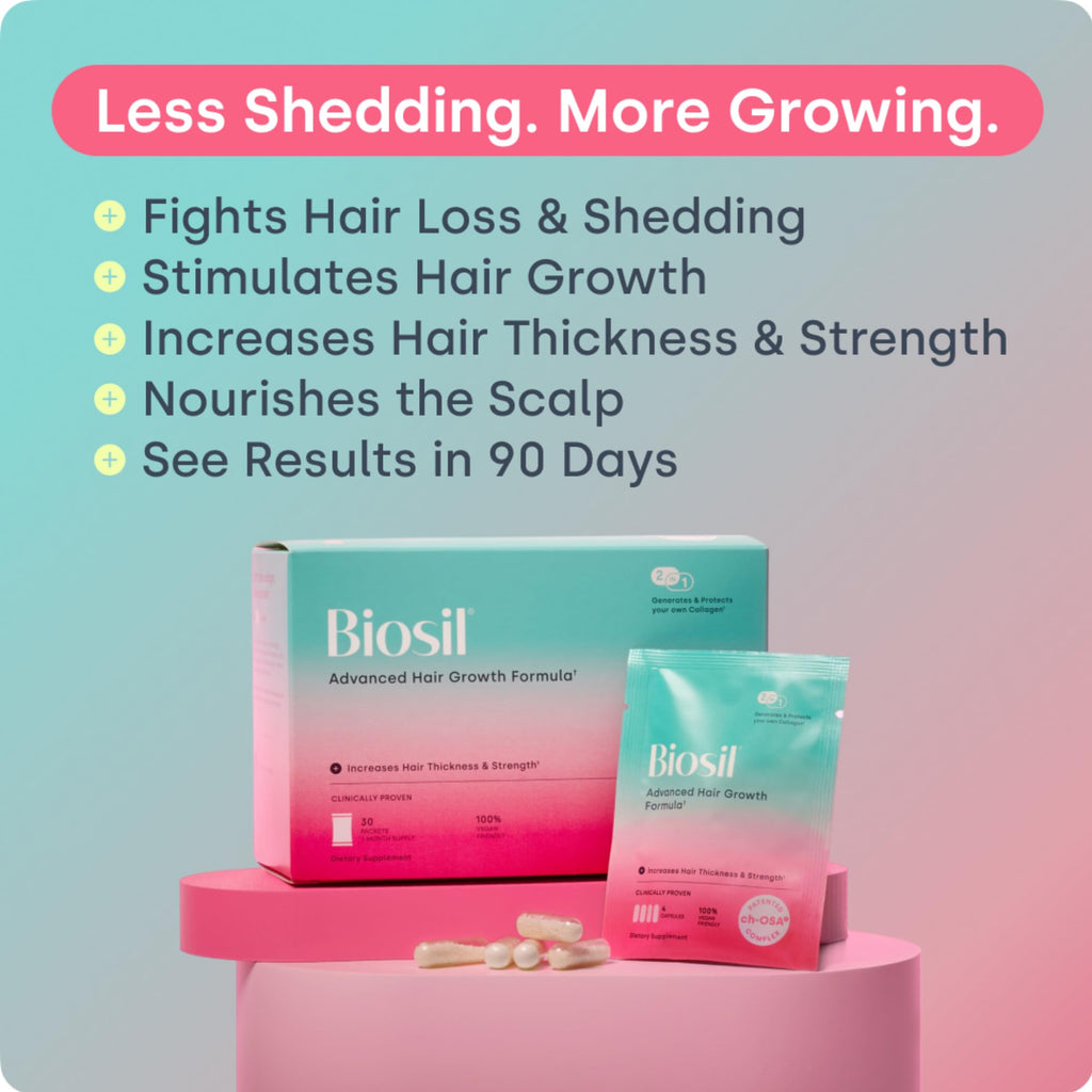 Biosil Hair Growth Formula Supplement, 30 Count
