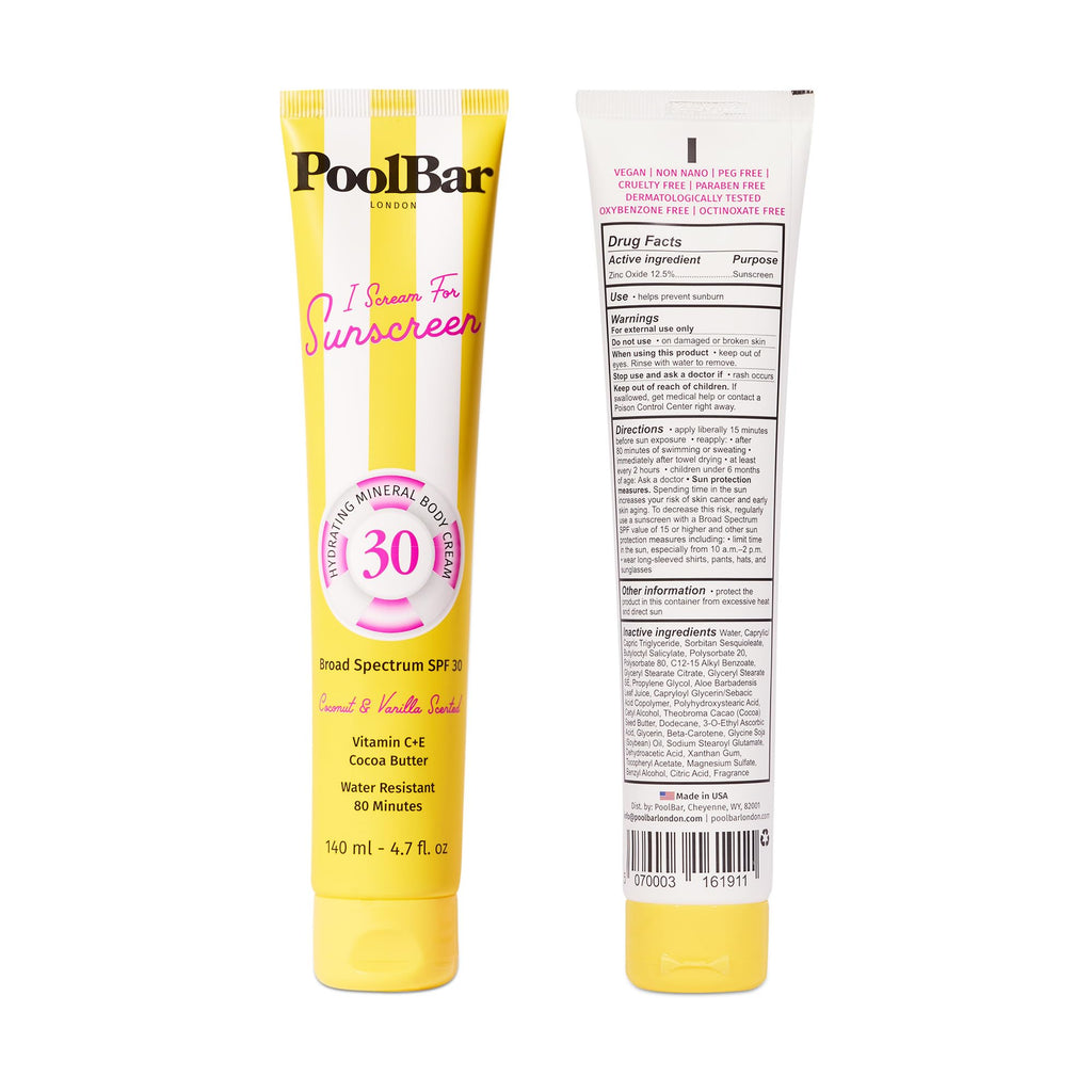 Poolbar SPF 50 Face Sunscreen Cream, 1.7 oz