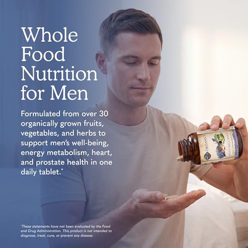 Garden of Life mykind Organics Men's Once Daily Multivitamin, 60 Vegan Tablets