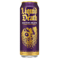 Liquid Death Mountain Doctor Death Sparkling Water, Case of 12, 19.2 fl oz Cans