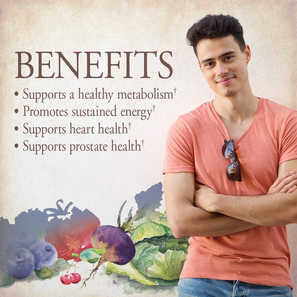 Garden of Life mykind Organics Men's Once Daily Multivitamin, 30 Vegan Tablets
