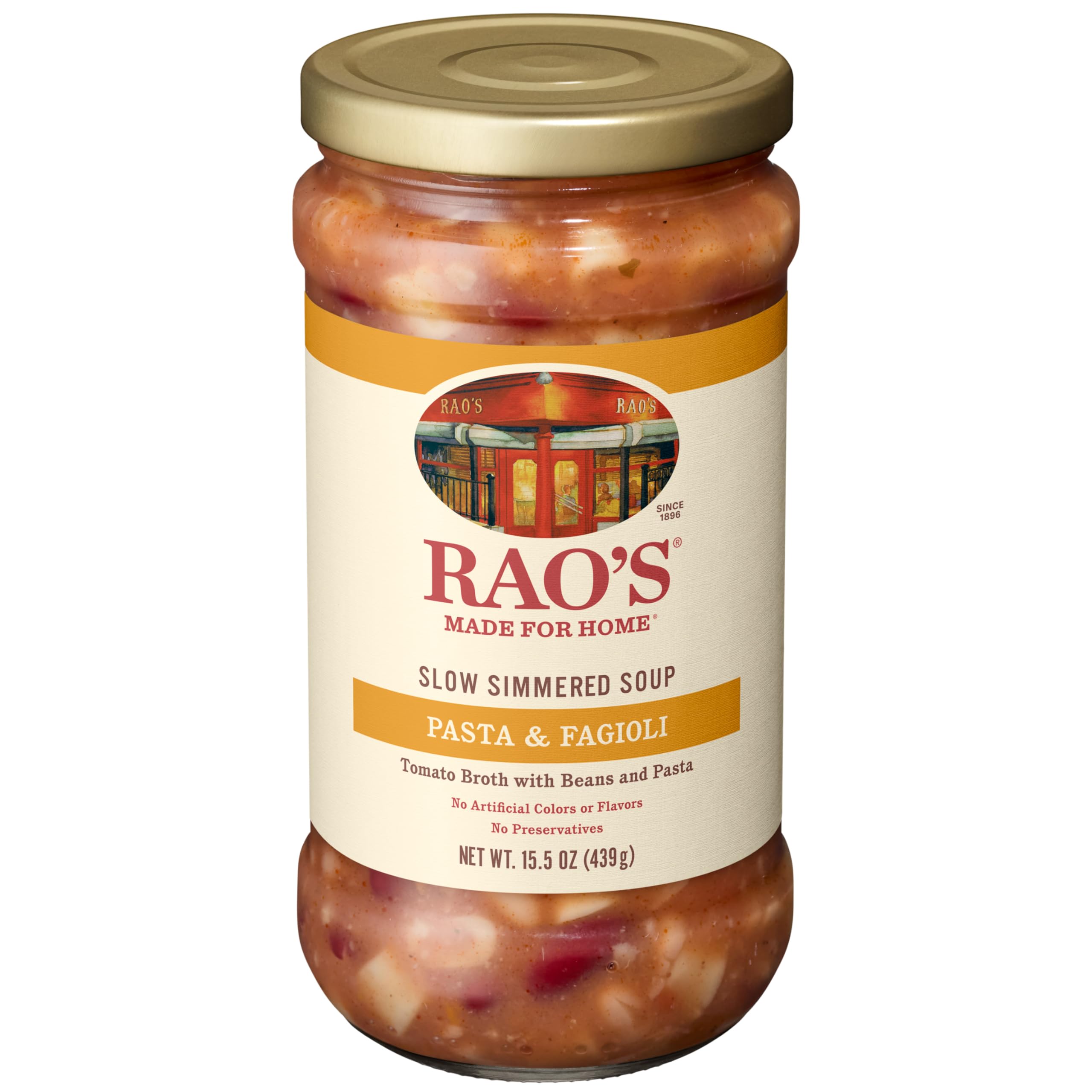 Rao's Pasta and Fagioli Soup, Case of 6, 15.5 Ounce