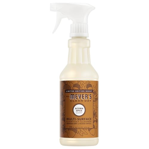 Mrs. Meyer's Clean Day Multi-Surface Cleaner, Acorn Spice Scent, Case of 6, 16 Fl Oz