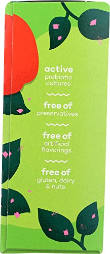 North Coast Organic Apple Sauce with Probiotics, Case of 6, 4 Count, 3.2 Ounce