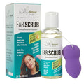 Wally's Natural Adult Ear Cleansing Scrub with Soft-Tipped Scrubber, 2 fl oz