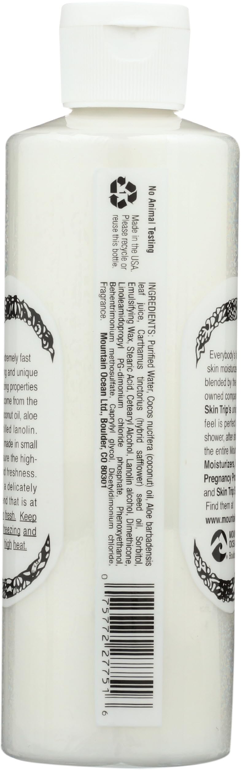 Mountain Ocean Skin Trip Coconut Moisturizer, 8 Fl Oz