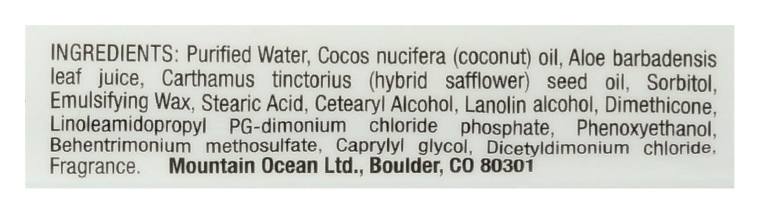Mountain Ocean Skin Trip Coconut Moisturizer, 8 Fl Oz