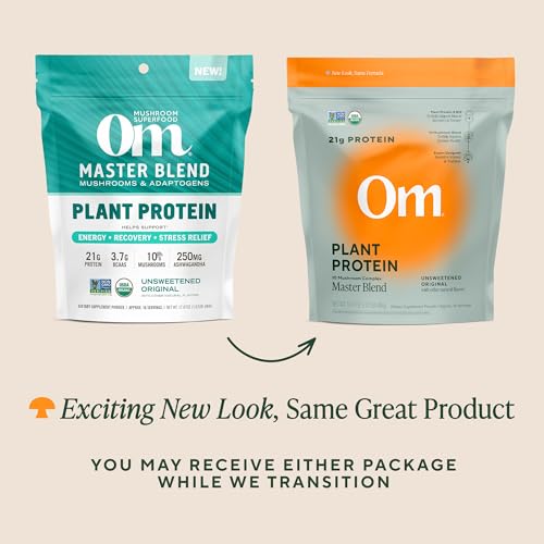 OM Organic Protein Master Blend Original, 17.07 Ounce