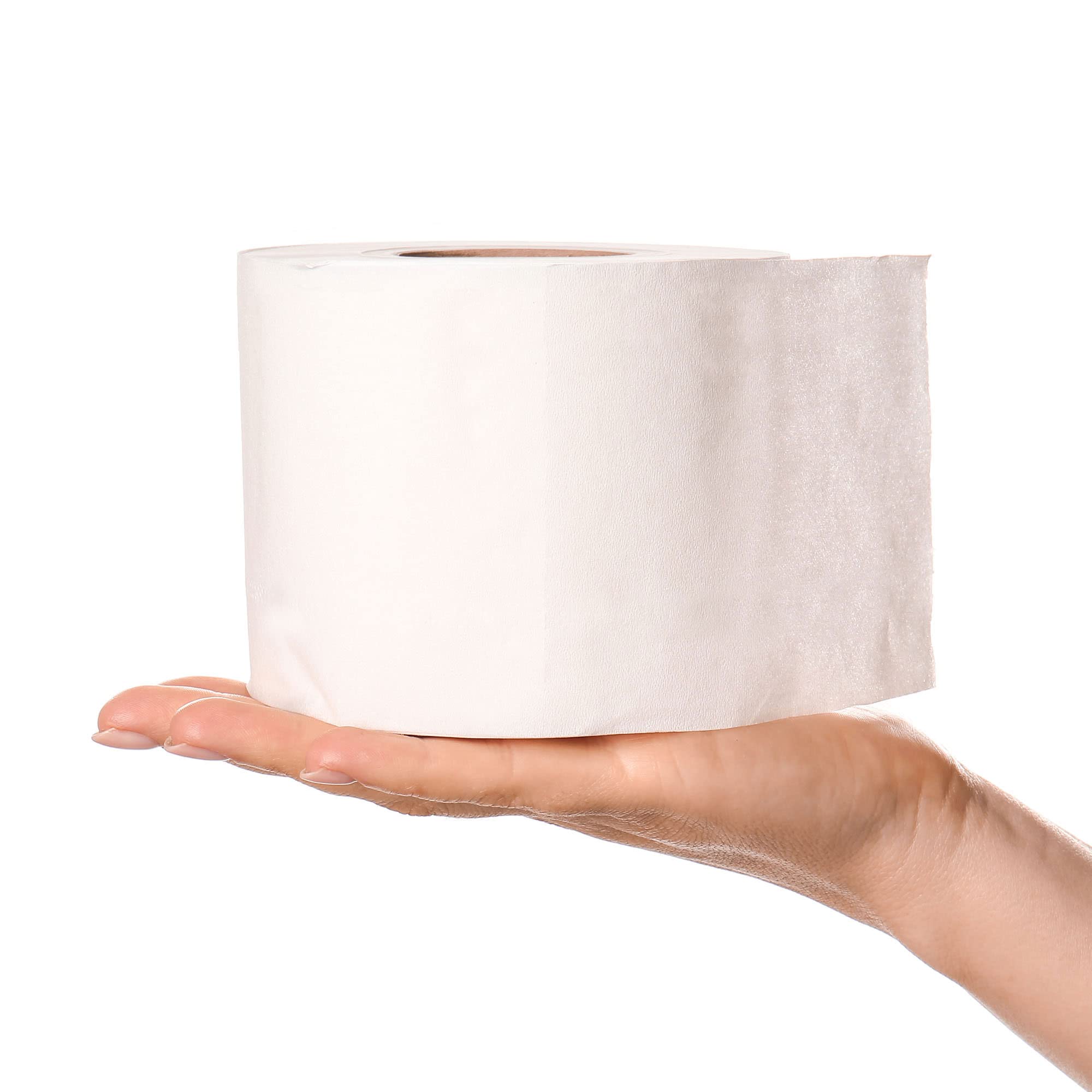Natural Value Single Roll Bath Tissue, 500 Sheets, Case of 45