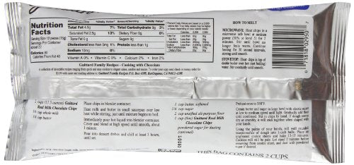 Guittard Real Milk Chocolate Baking Chips, Case of 12, 11.5 Ounce