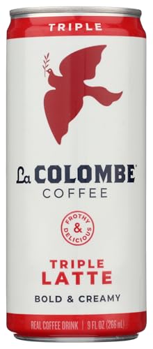 La Colombe Triple Draft Latte, Case of 12, 9 Fluid Ounce Cans