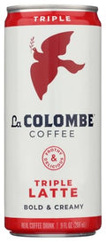 La Colombe Triple Draft Latte, Case of 12, 9 Fluid Ounce Cans