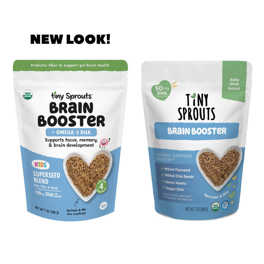 Tiny Sprouts Organic Brain Booster Omega-3 DHA, 7 Ounce