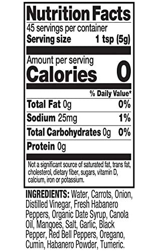 Tia Lupita Habanero Hot Sauce, Case of 6, 8 Ounce