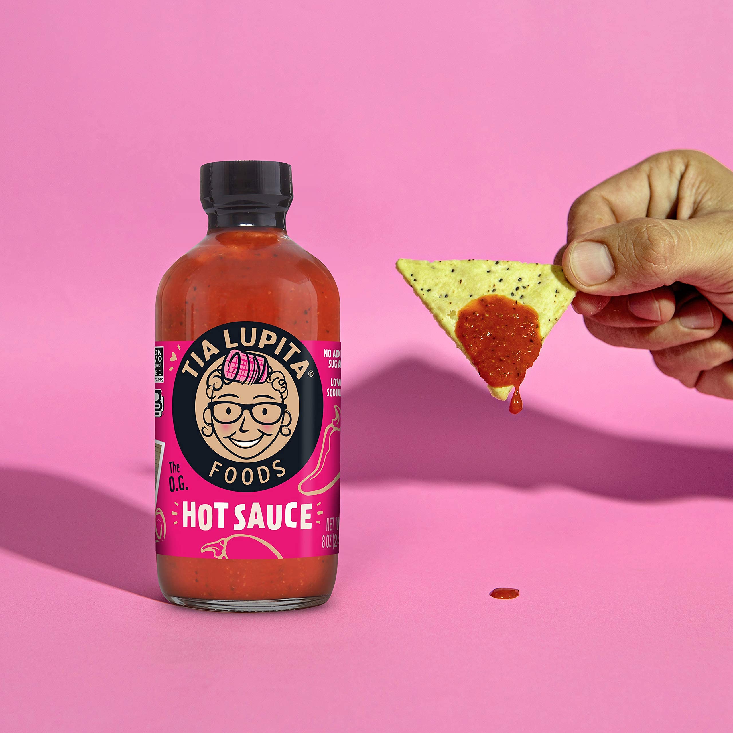 Tia Lupita Habanero Hot Sauce, Case of 6, 8 Ounce