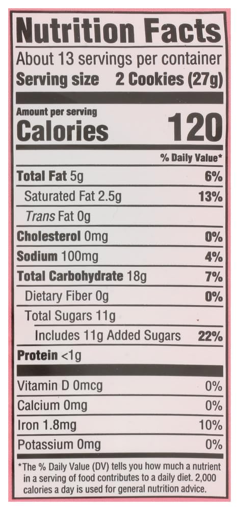 Newman's Own Strawberry Chocolate Sandwich Cookies, Case of 8, 13 Ounce