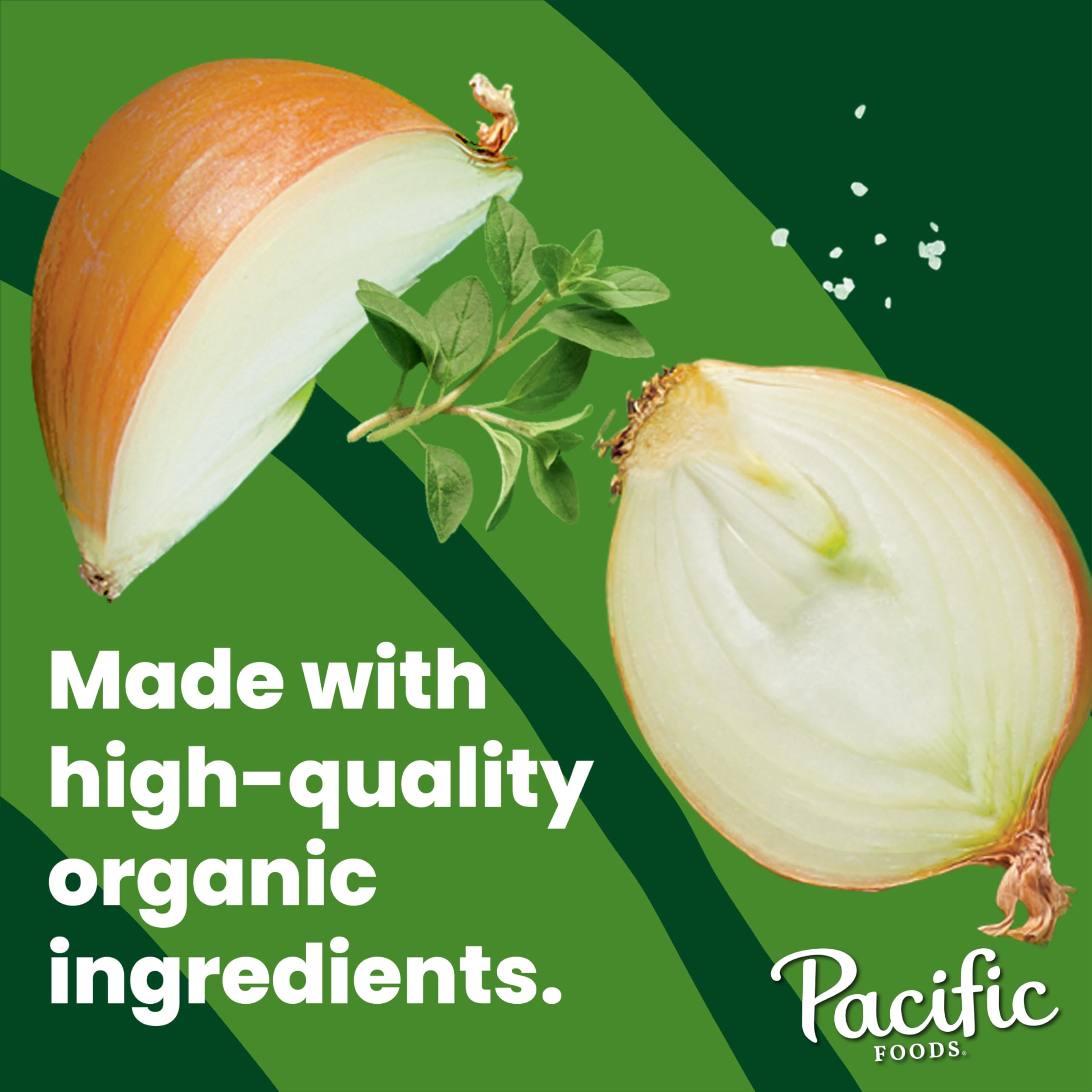 Pacific Foods Organic Chicken Broth, Case of 6, 4 Cartons, 8 fl oz Each