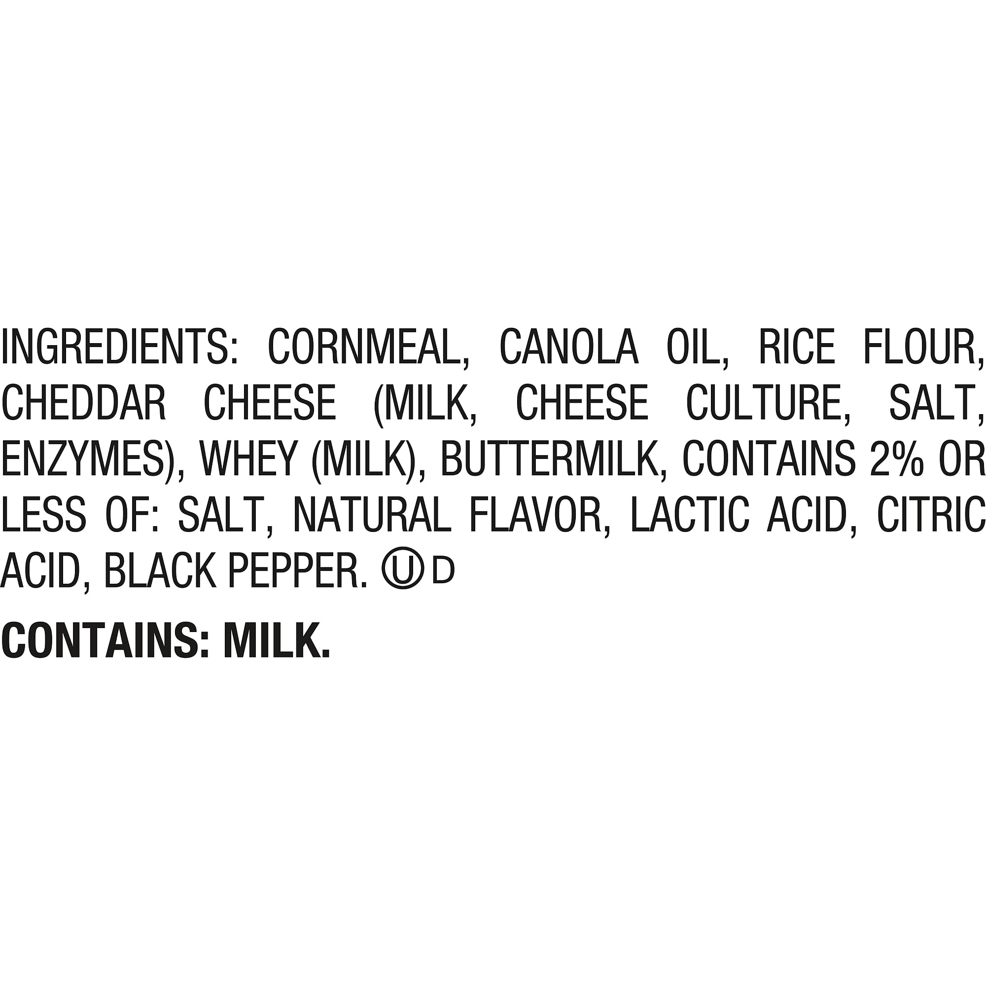 Pirate's Booty Aged White Cheddar Puffs, Case of 6, 6 Ounce Bags