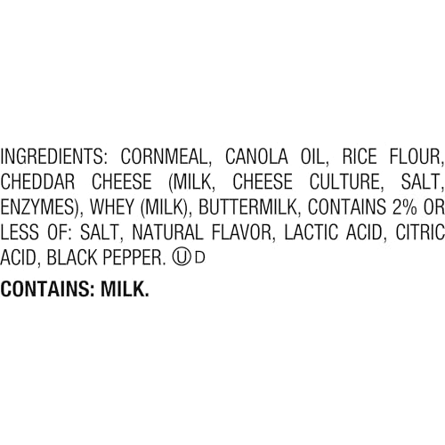 Pirate's Booty Aged White Cheddar Puffs, Case of 6, 6 Ounce Bags