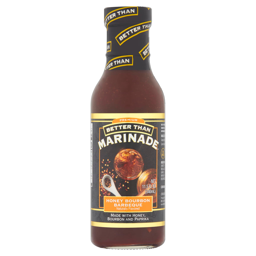 Better Than Marinade Honey Bourbon Barbeque Marinade, Case of 6, 11.5 fl oz